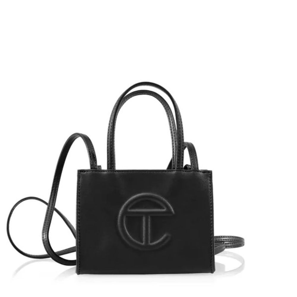 NWT Telfar Black Shopping Bag - Small - Authentic